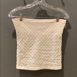 White tube top